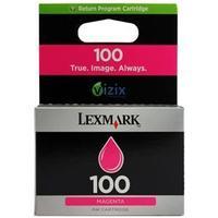 lexmark 100 magenta ink cartridge