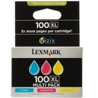 Lexmark 100XL High Yield Ink Multi Pack (C/M/Y)