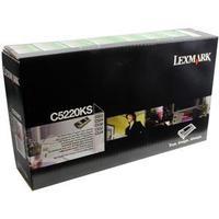 lexmark c5220ks black return program toner cartridge