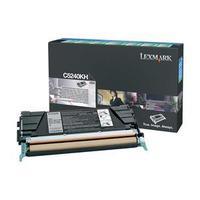 Lexmark C5240KH Black Return Program Toner Cartridge