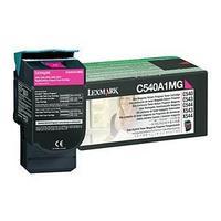 Lexmark C540A1MG Magenta Return Program Toner Cartridge