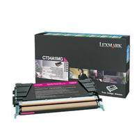 Lexmark C734A1MG Magenta Return Program Toner Cartridge