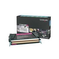 Lexmark C736H1MG Magenta Return Program Toner Cartridge