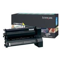 Lexmark C780H1YG Yellow Return Program Toner