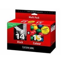 Lexmark No.14/15 Ink Cartridges Twin Pack