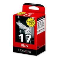 Lexmark No.17 Black Ink Cartridge Twin Pack