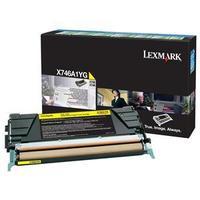 Lexmark X746A1YG Yellow Return Program Toner Cartridge