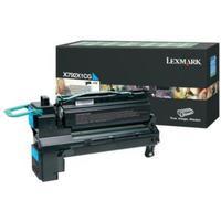 Lexmark X792X1CG Cyan Return Programme Toner Cartridge