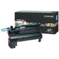 lexmark x792x1mg magenta return programme toner cartridge