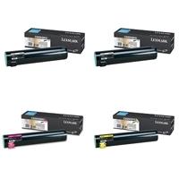 Lexmark C930 B/C/M/Y Toner Value Pack