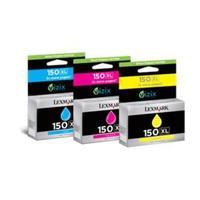 Lexmark 150XL High Capacity Ink Cartridge Multipack C/M/Y