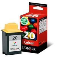 lexmark no20 colour print cartridge