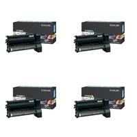 Lexmark C7700 B/C/M/Y High Cap Toner Value Pack