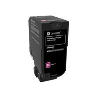 lexmark 74c20m0 magenta return program toner cartridge