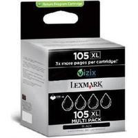 Lexmark 105XL Black High Yield Return Program Ink Cartridges