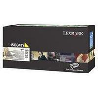 Lexmark 15G041Y Yellow Return Program Toner Cartridge