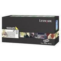 Lexmark 15G042Y Yellow Return Program Toner Cartridge