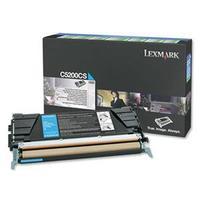 lexmark c5200cs cyan return program toner cartridge