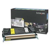 Lexmark C5200YS Yellow Return Program Toner Cartridge