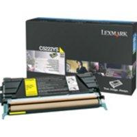 Lexmark Yellow Return Program Toner Cartridge (C522)