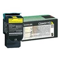 Lexmark 0C544X1YG Yellow Toner Cartridge