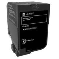 lexmark cx725 black toner cartridge 25k yield