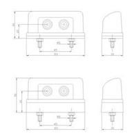 LEDs Number plate light rear 12 V SecoRüt