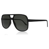 le specs cousteau sunglasses matte black matte black 58mm