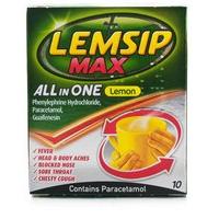 Lemsip Max All In One Sachets Pack Of 8