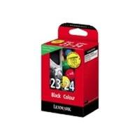 *Lexmark Combo Pack #23 + #24 - Print cartridge - 1 x black, colour (cyan, magenta, yellow) - LRP