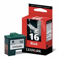 Lexmark No. 16 black Ink Cartridge