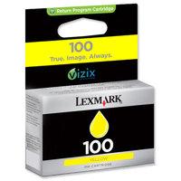 lexmark no100 yellow ink cartridge