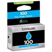 lexmark cartridge no100 cyan ink cartridge