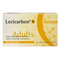 Lecicarbon A 10 suppositories