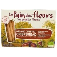 Le Pain des Fleurs Org Chestnut Crispbread 125g