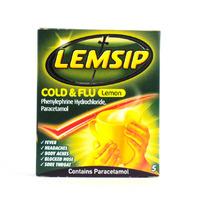 lemsip cold flu lemon sachets 5 pack