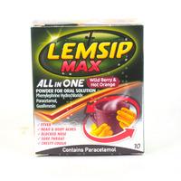 Lemsip Max All In One Berry & Orange 8s