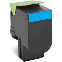 lexmark 802sc cyan laser toner cartridge