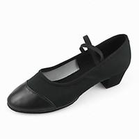 Leatherette Upper Dance Shoes Character Shoes for Women