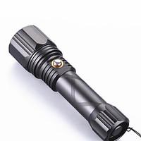 LED Flashlight With Infrared Function Hunting Zooming Charging Waterproof Super Bright Flashlight