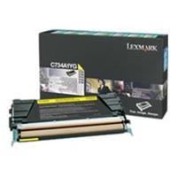 Lexmark - Toner cartridge - 1 x yellow - 6000 pages - LCCP, LRP