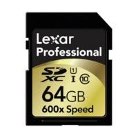 Lexar SDXC Professional 64GB Class 10 UHS-I 600x (LSD64GCTBEU600)