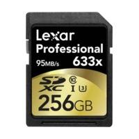 lexar professional 633x sdxc 256gb u3 lsd256cbeu633