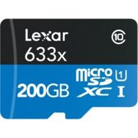 Lexar High Performance 633x microSDXC 200GB UHS-I (LSDMI200BBEU633R)