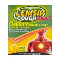 Lemsip Cough Max Chesty Cough & Cold 10\'s