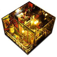 LED Lighting DIY KIT House Model Building Toy Plastic Paper Wood Not Specified