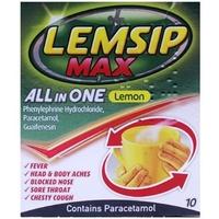 Lemsip Max All In One Lemon Sachets