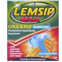 lemsip max cold flu breathe easy