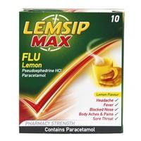 Lemsip Max Flu Lemon 10 sachets