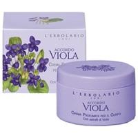 L\'Erbolario Perfumed Body Cream with Extracts of Violet (200ml)
